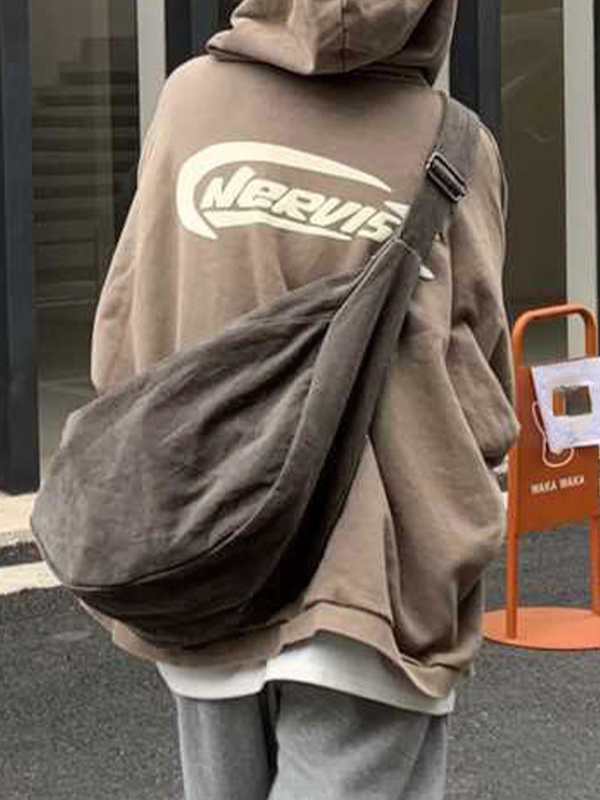 Bolso bandolera de lona vintage de gran capacidad-1