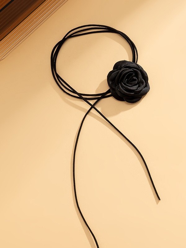 Collar de rosas hecho a mano personalizado-3