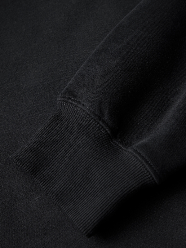 Sudadera con capucha extragrande con cordón de color liso para hombre-2