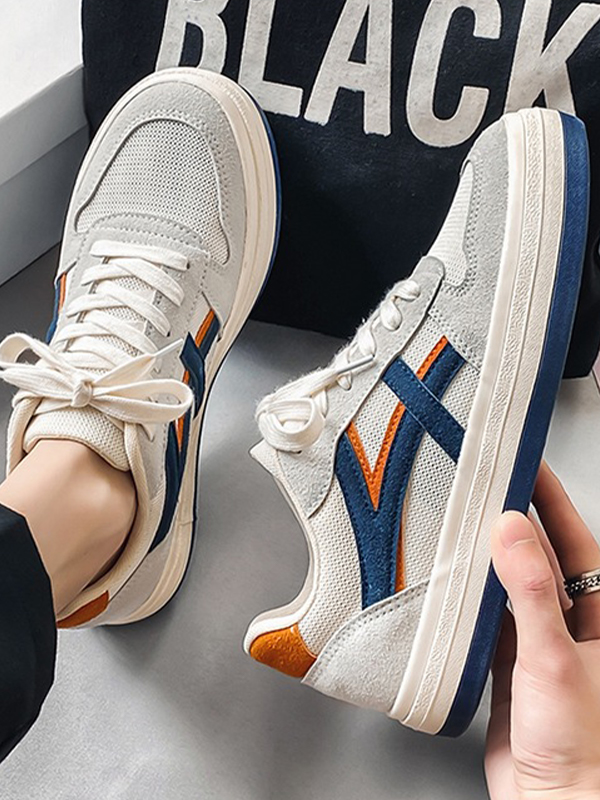 Zapatillas casuales transpirables de malla para hombre-3